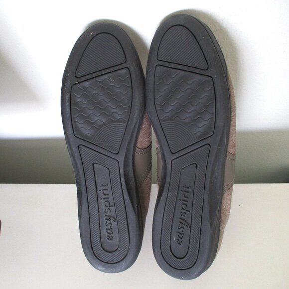 Easy Spirit "Oncue" Womens Taupe Gray Suede Lace-up Fashion Sneaker NWOB - 9M - Picture 8 of 8